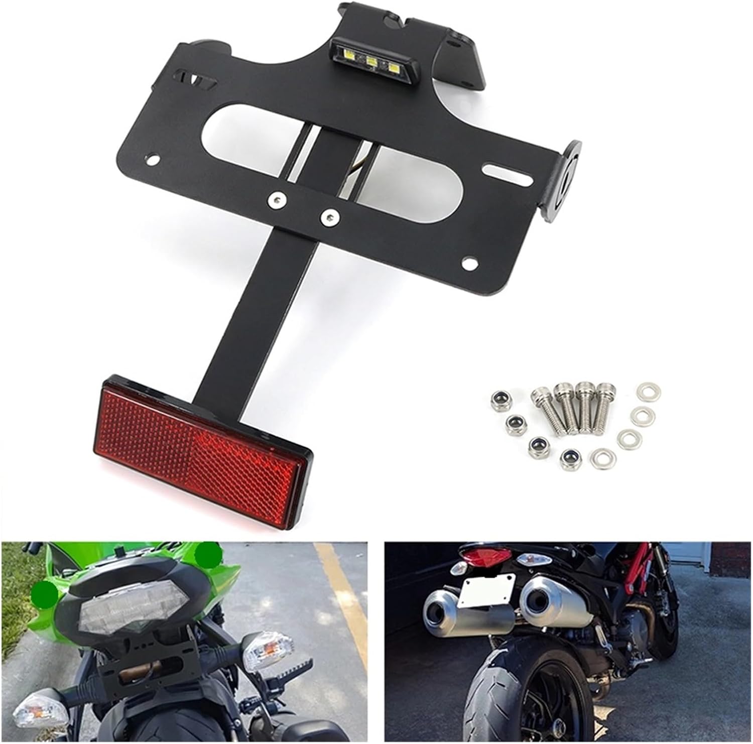 オートバイリアテール Tidy フェンダーエリミネーター登録ライセンス